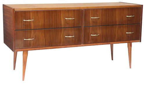 ITALIAN MID-CENTURY MODERN MAHOGANY