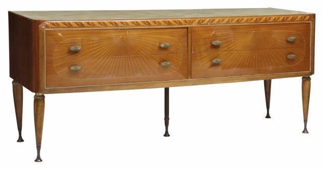 ITALIAN MID-CENTURY MODERN MAHOGANY