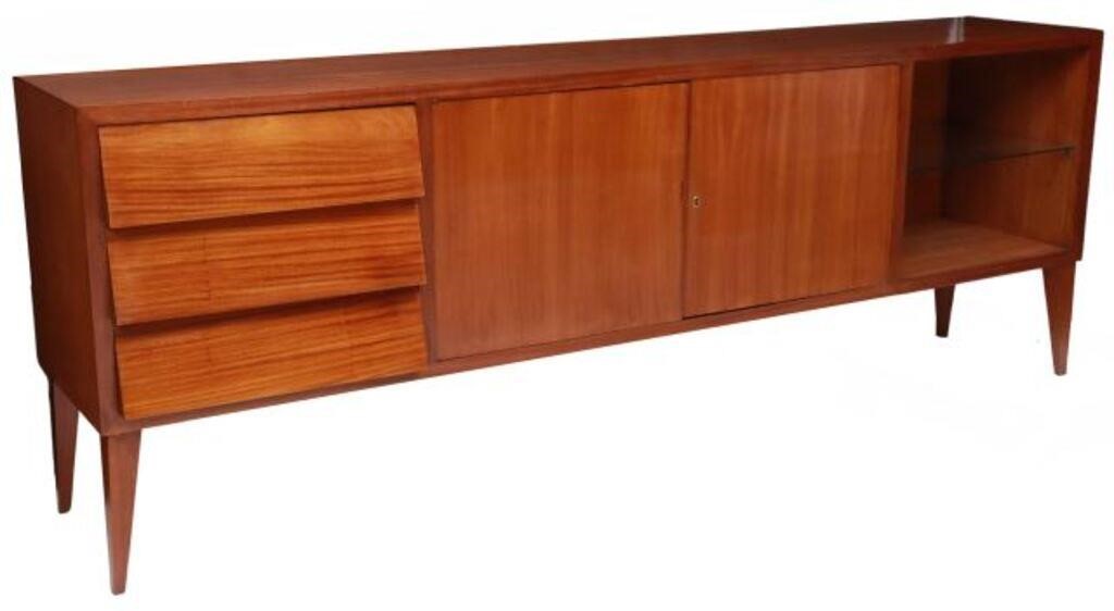 ITALIAN MID-CENTURY MODERN MAHOGANY
