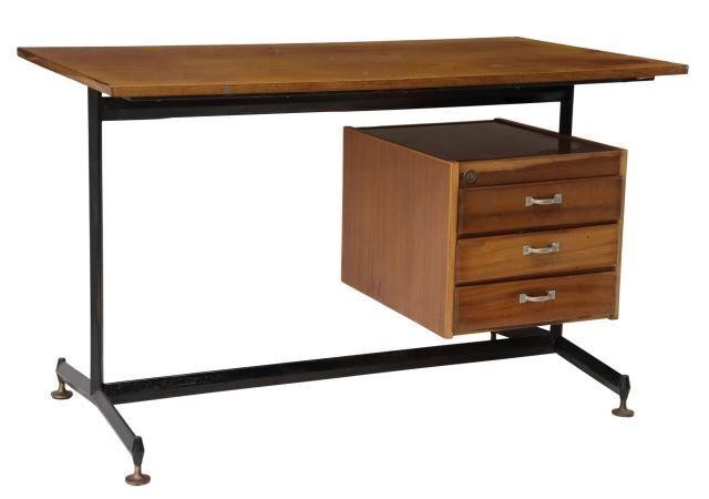 ITALIAN MID-CENTURY MODERN MAHOGANY