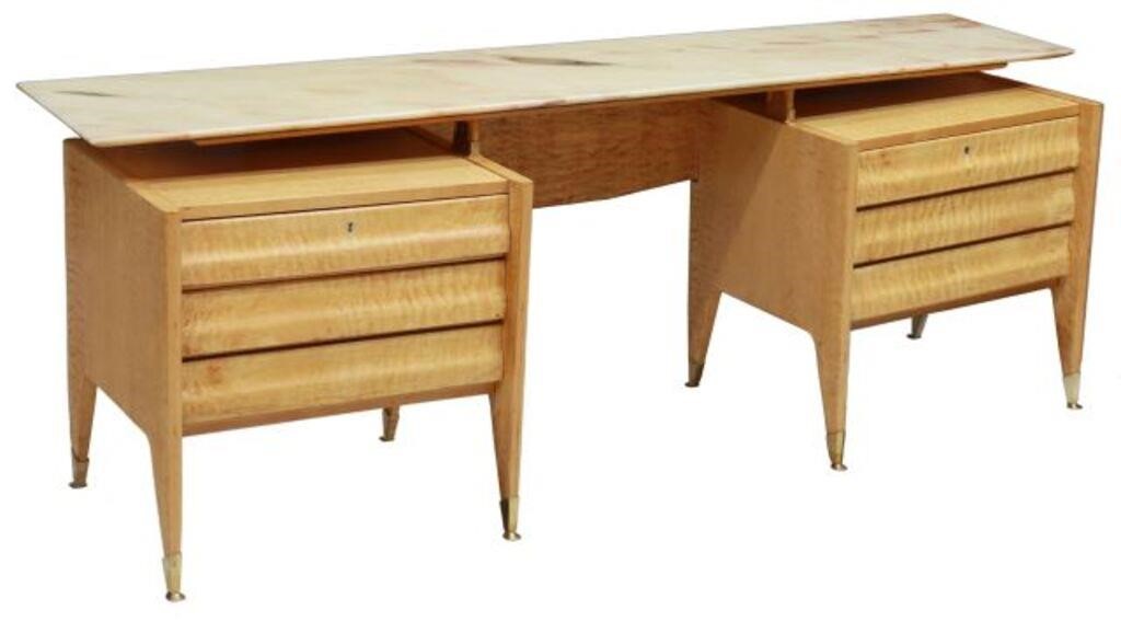 ITALIAN MID-CENTURY MODERN ONYX-TOP