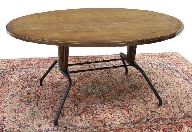 ITALIAN MID-CENTURY MODERN OVAL