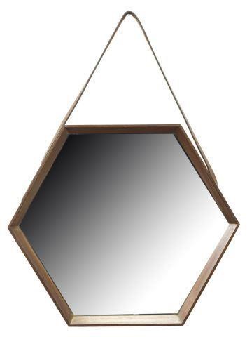 ITALIAN MID-CENTURY TEAK HEXAGON