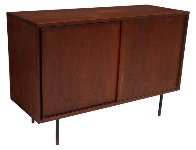 ITALIAN MID-CENTURY TEAK SLIDING
