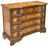 ITALIAN MILANESE MARQUETRY FOU