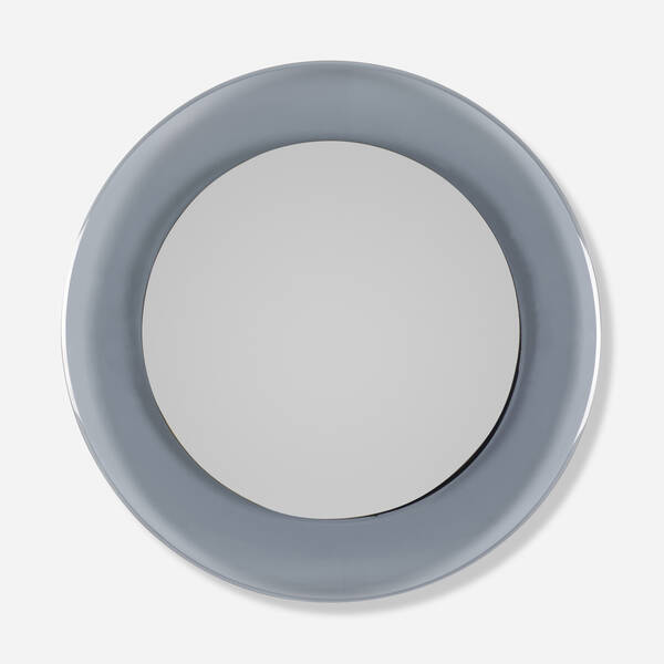 Italian. mirror. c. 1950, glass,