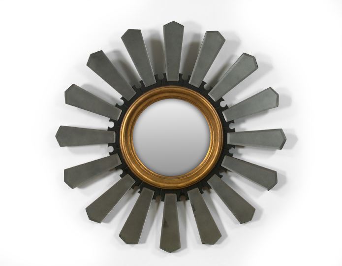 Italian Mirrored Glass and
