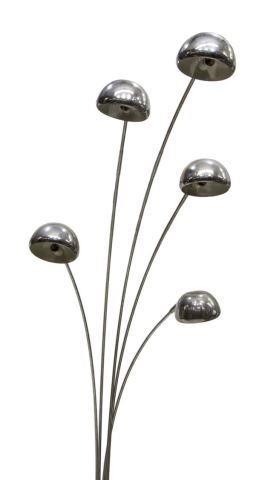 ITALIAN MODERN CHROME 5 LIGHT