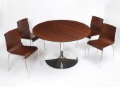 ITALIAN MODERN CHROME BREAKFAS