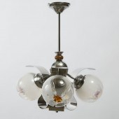 Italian Modern Chrome, Walnut
