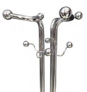 ITALIAN MODERN CHROMED STEEL H