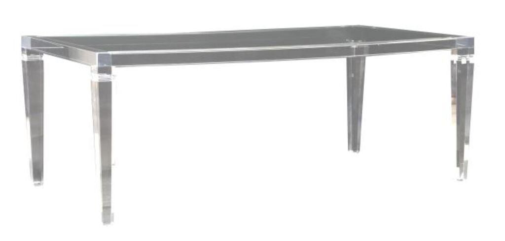 ITALIAN MODERN GLASS-TOP