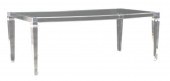 ITALIAN MODERN GLASS-TOP COLOR