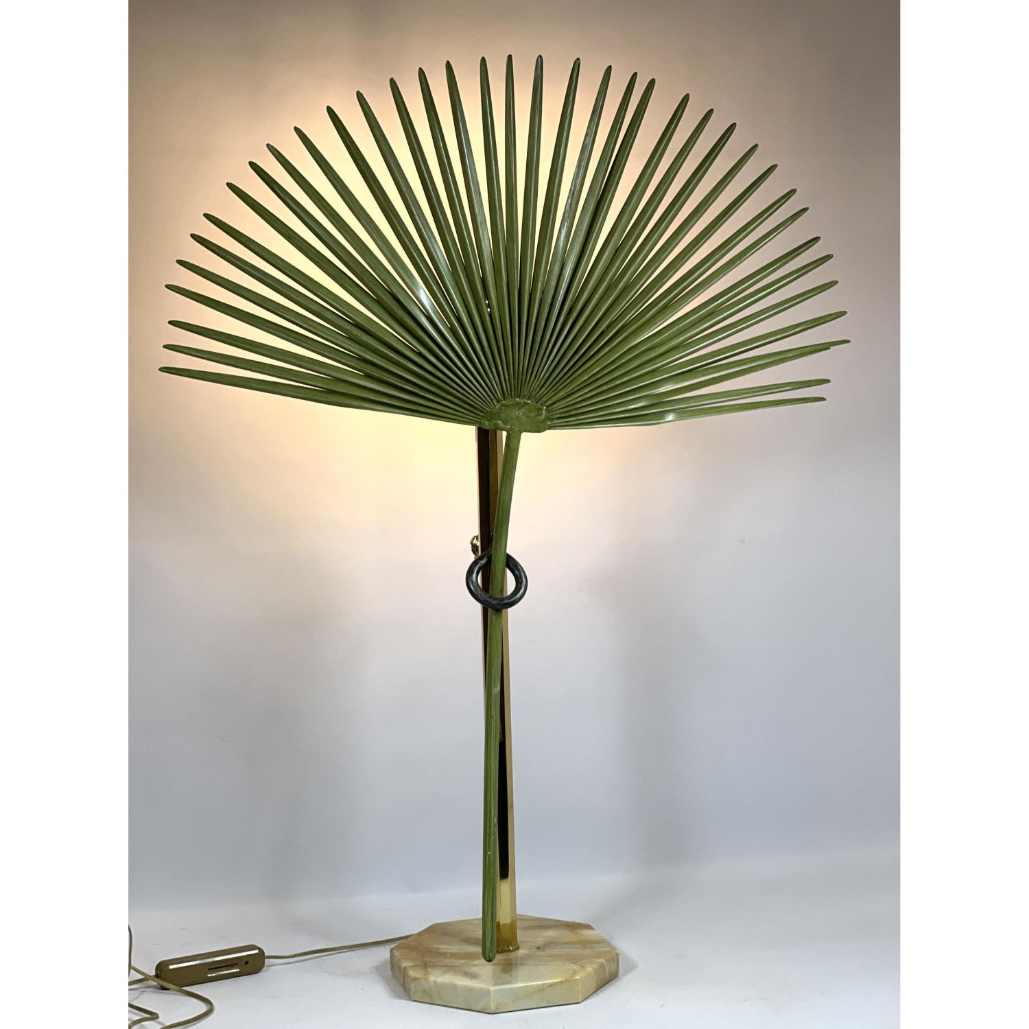 Italian Modern Mixed Metal Table