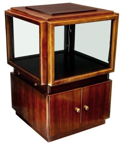 ITALIAN MODERN ROSEWOOD & SMOKE