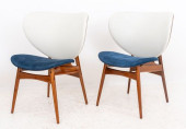 ITALIAN MODERNIST WALNUT FRAME