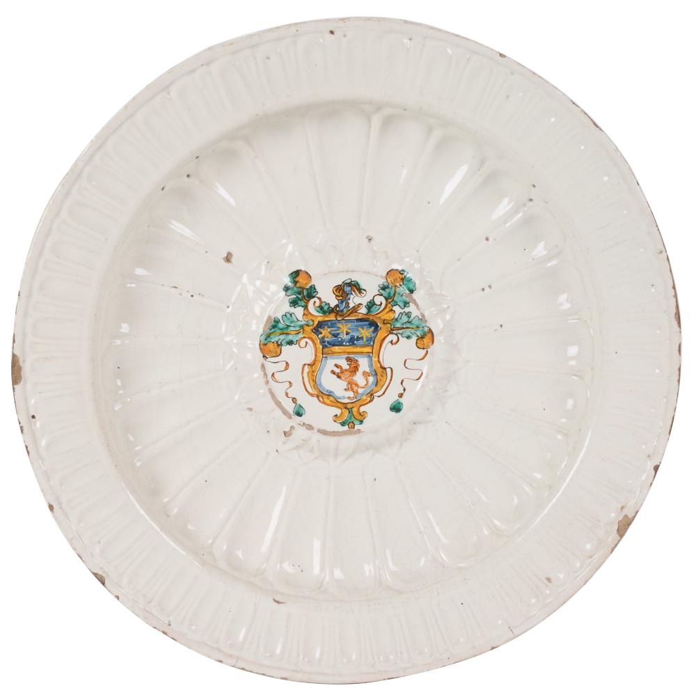 ITALIAN MOLDED FAIENCE