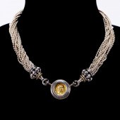 ITALIAN MULTI-STRAND SILVER NE