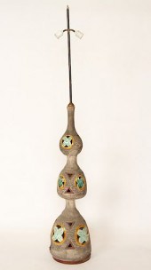ITALIAN MULTICOLORED CERAMIC F