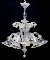 ITALIAN MURANO ART GLASS SIX-L