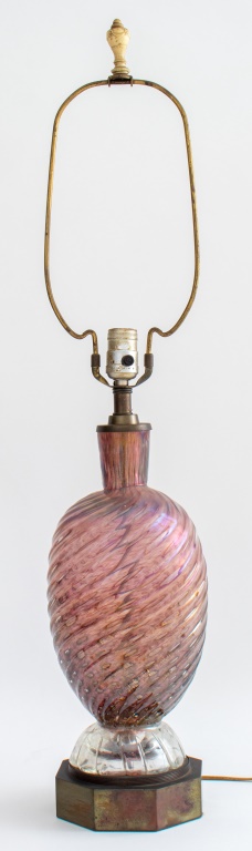 ITALIAN MURANO GLASS OVOID FORM