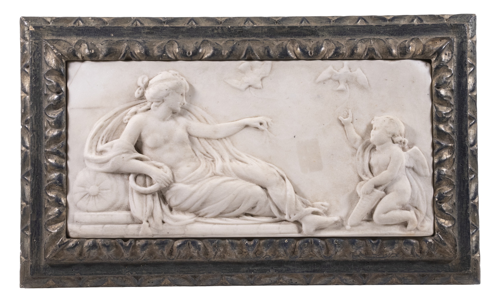 ITALIAN NEO-CLASSICAL MARBLE PLAQUE