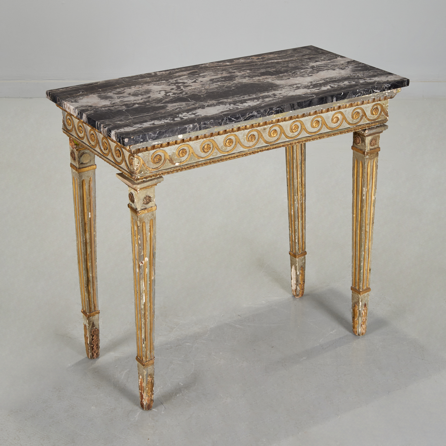 ITALIAN NEOCLASSICAL GILT AND