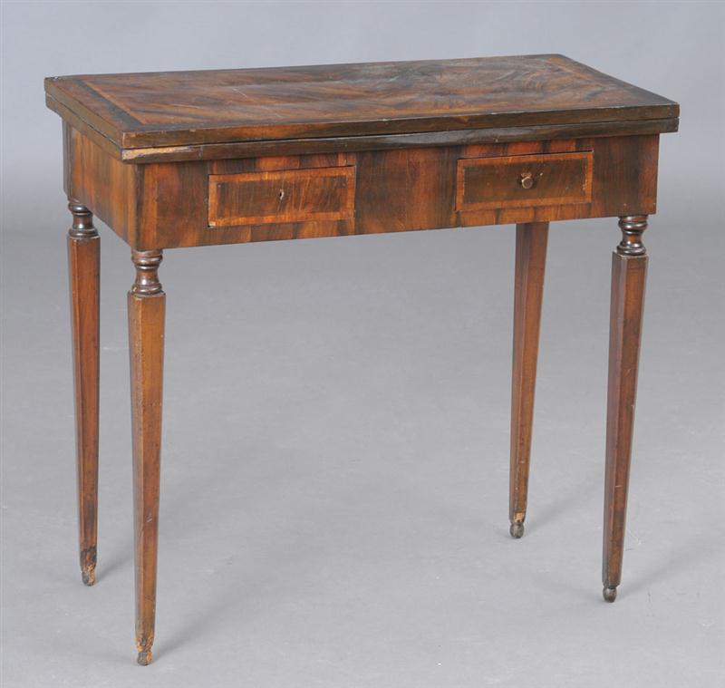 ITALIAN NEOCLASSICAL INLAID FIGURED