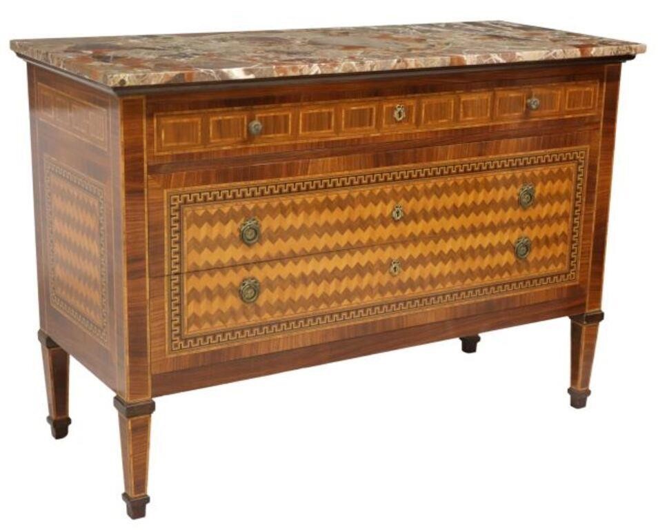 ITALIAN NEOCLASSICAL MARBLE-TOP