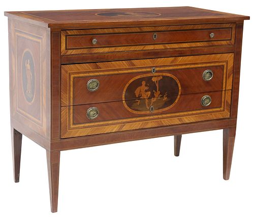 ITALIAN NEOCLASSICAL MARQUETRY