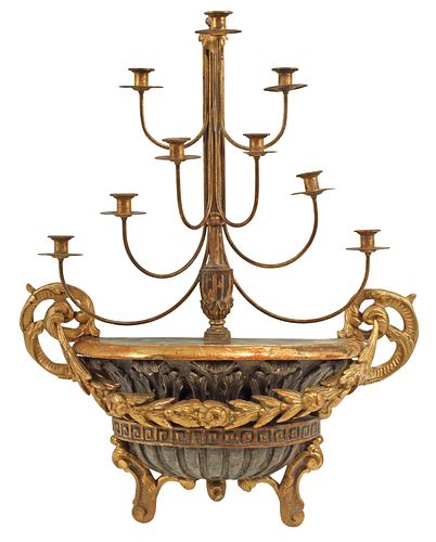 ITALIAN NEOCLASSICAL PARCEL-GILT