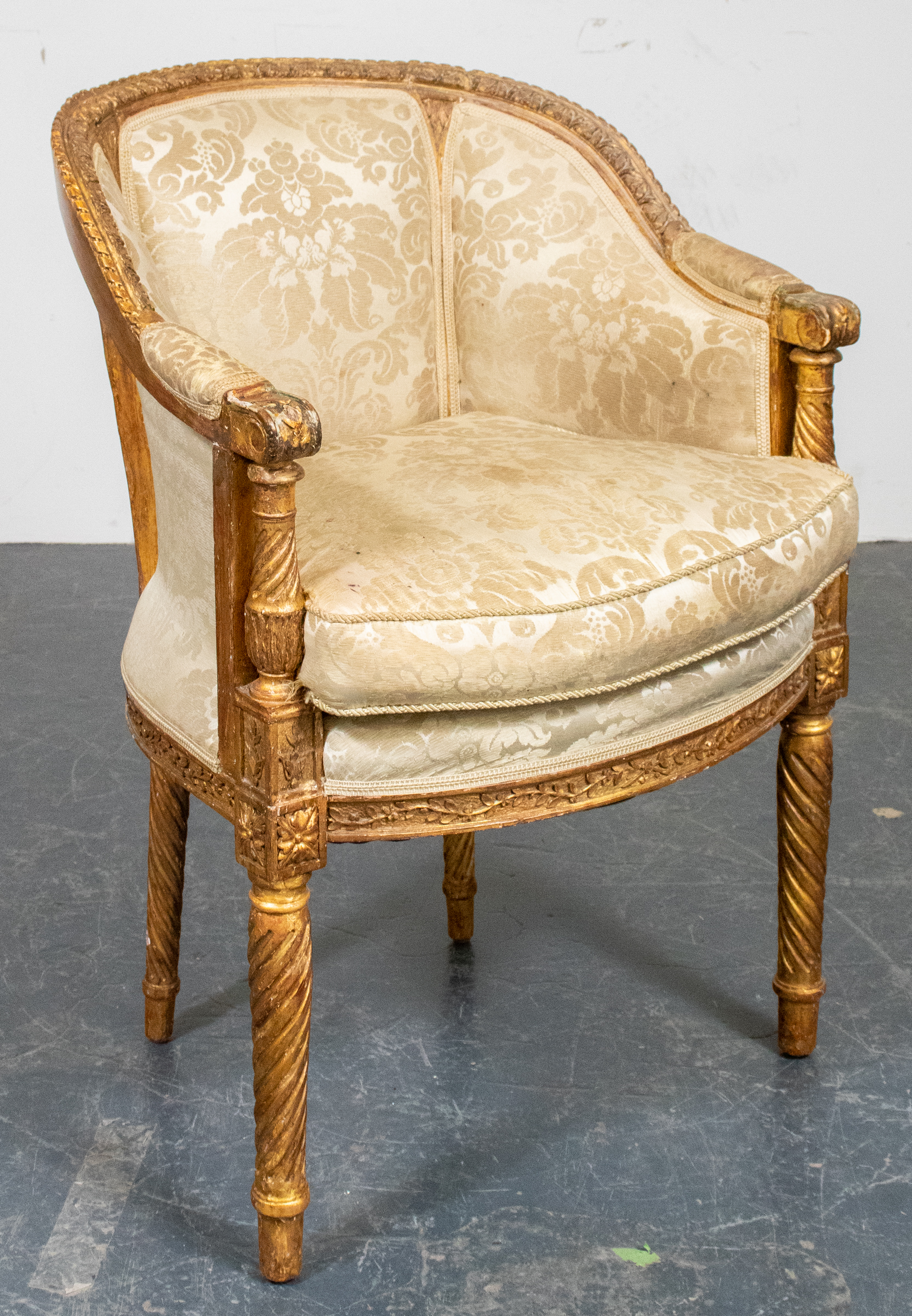 ITALIAN NEOCLASSICAL STYLE GILTWOOD