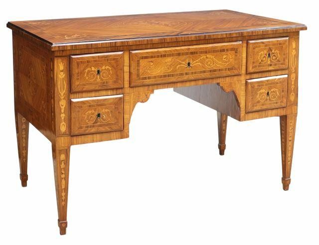 ITALIAN NEOCLASSICAL STYLE INLAID