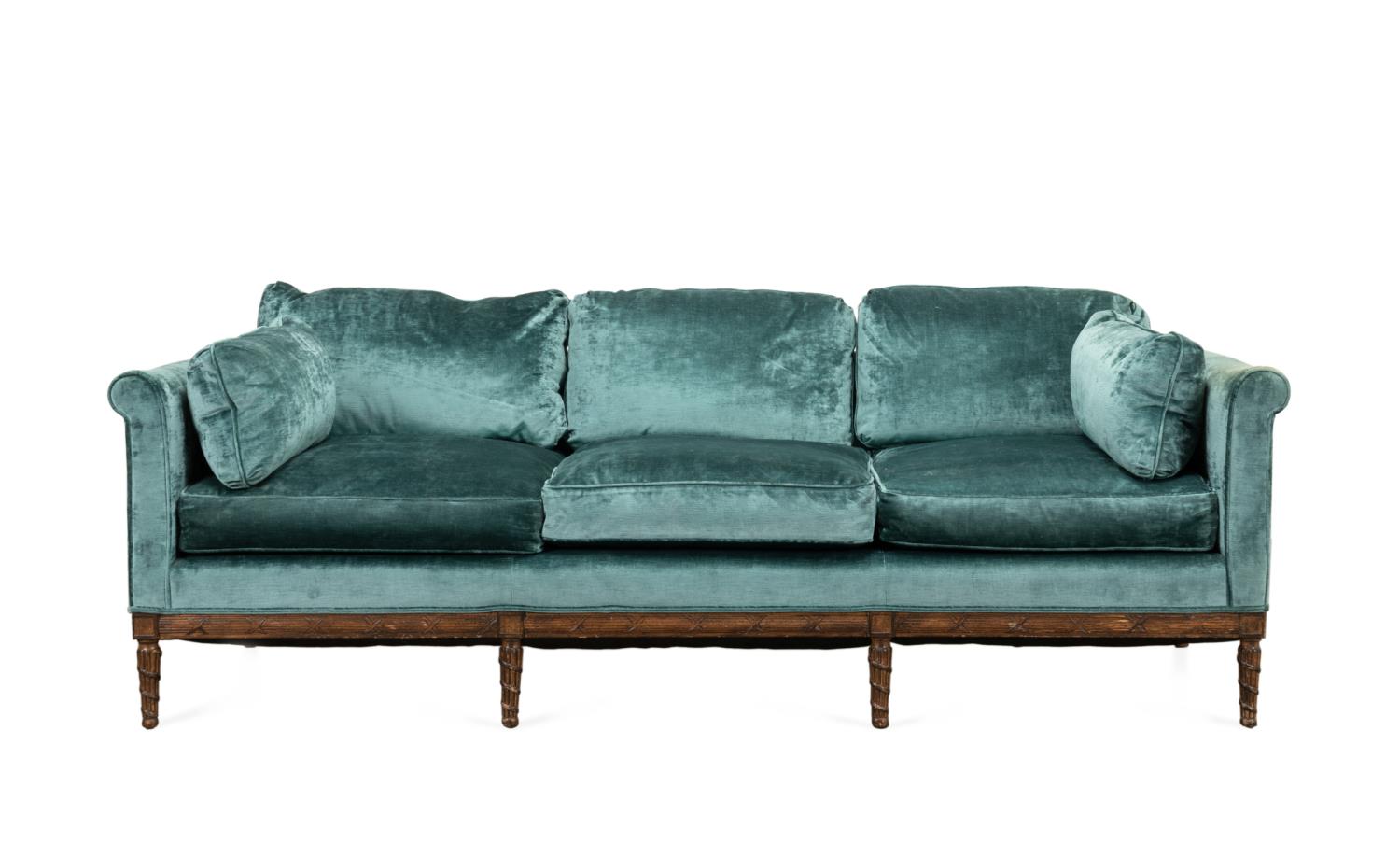 ITALIAN NEOCLASSICAL STYLE TEAL