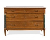 ITALIAN NEOCLASSICAL WALNUT FA