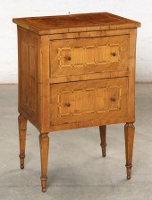ITALIAN NEOCLASSICAL WALNUT &