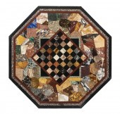 ITALIAN OCTAGONAL PIETRA DURA