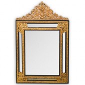 ITALIAN ORNATE GILT ROCOCO MIR