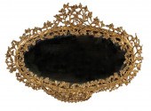 ITALIAN OVAL CARVE GILTWOOD MI