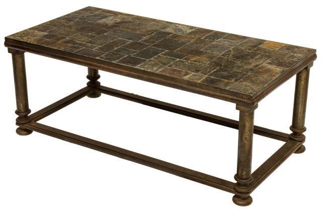 ITALIAN OXIDIZED IRON BASE SLATE