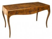 ITALIAN OYSTER BURLED BUREAU P