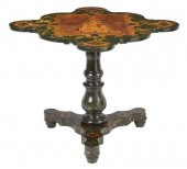 ITALIAN PAINT DECORATED AND DE