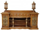 ITALIAN PAINT DECORATED SIDEBO