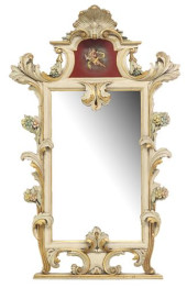 ITALIAN PAINT-DECORATED TRUMEA