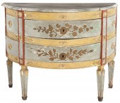 Italian Painted and Carved Mar