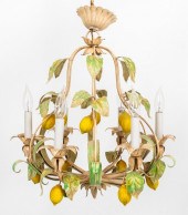 ITALIAN PAINTED CAGE FORM 6 LI