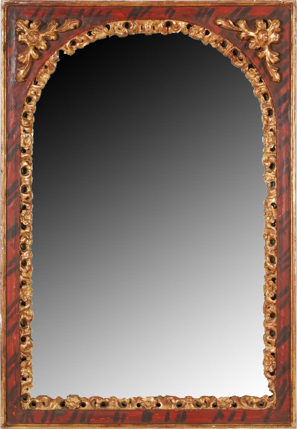 ITALIAN PAINTED & GILT WALL