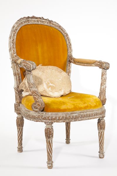 Italian Painted Neoclassical Arm