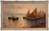 Italian painting signed "Roman