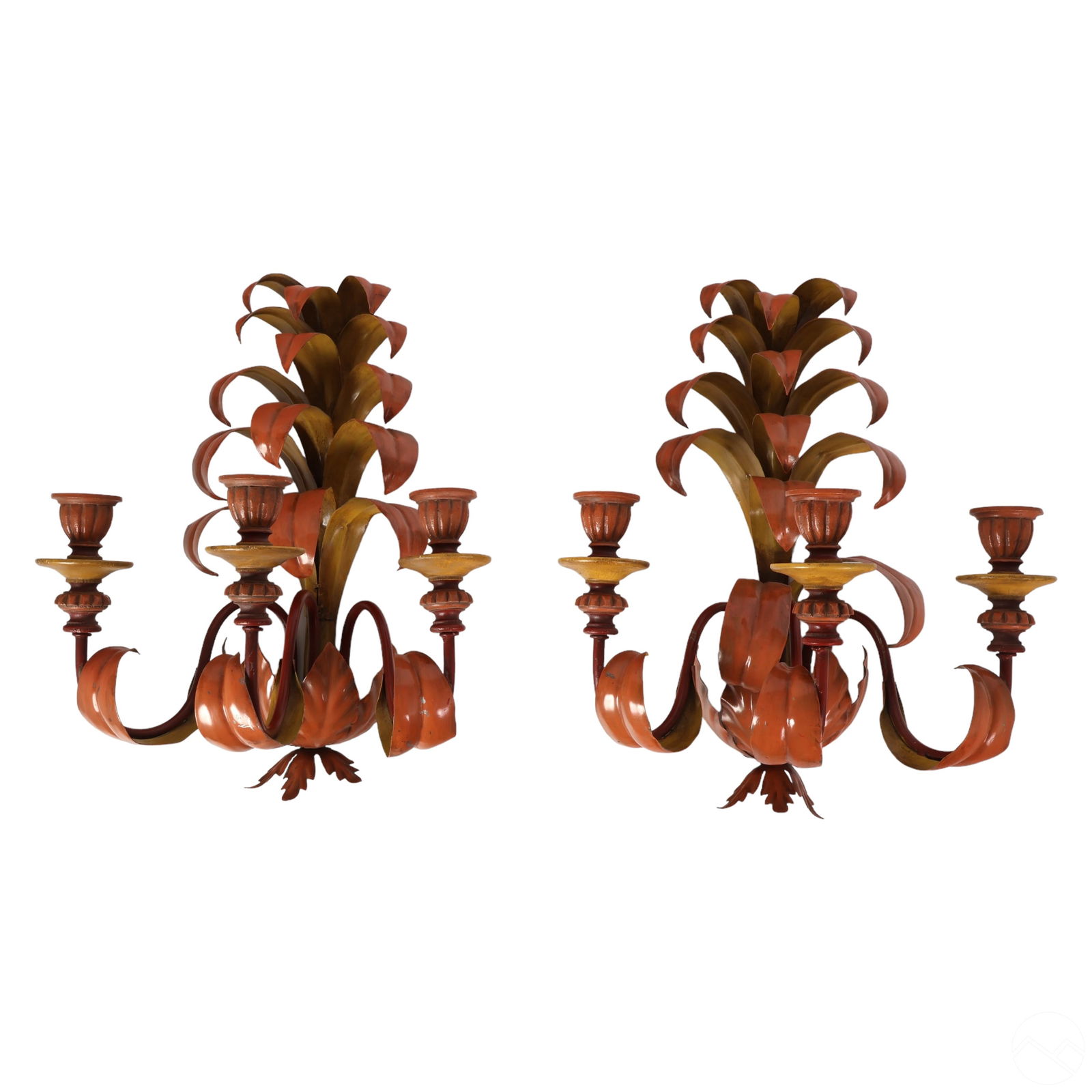 ITALIAN PAIR OF HOLLYWOOD REGENCY